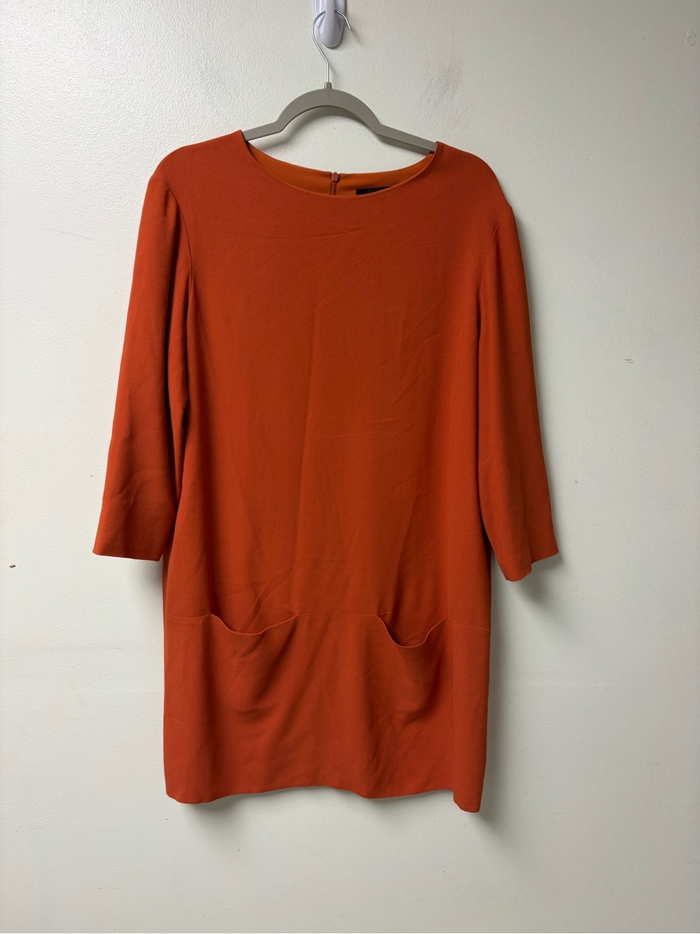 The Row Marina Mini Shiftā Dress Orange Size 10